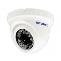 Купольная мультиформатная видеокамера Amatek AC-HD502 (3,6)